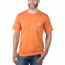 Carhartt Workwear Pocket Short Sleeve T-Shirt - marmelade heather - L