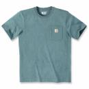 Carhartt Workwear Pocket Short Sleeve T-Shirt - sea pine heather - L