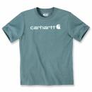 Carhartt Emea Core Logo Workwear Short Sleeve T-Shirt - sea pine heather - L