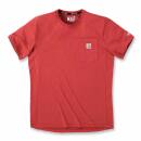 Carhartt Force Flex Pocket T-Shirt - red barn heather - XL