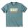 Carhartt Heavyweight S/S Graphic T-Shirt - sea pine heather - XXL