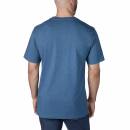 Carhartt Workwear Pocket Short Sleeve T-Shirt - depp lagoon heather - XL