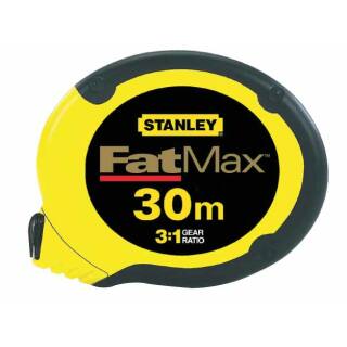 Stanley Kapselbandmaß FatMax Stahl 30 m / 10mm