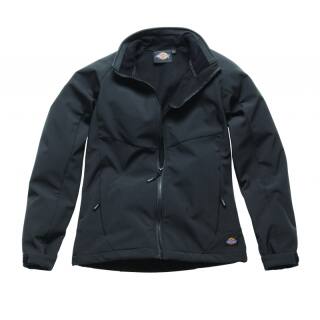 Dickies Foxton Ladies Jacket Waterproof Breathable Coat Black